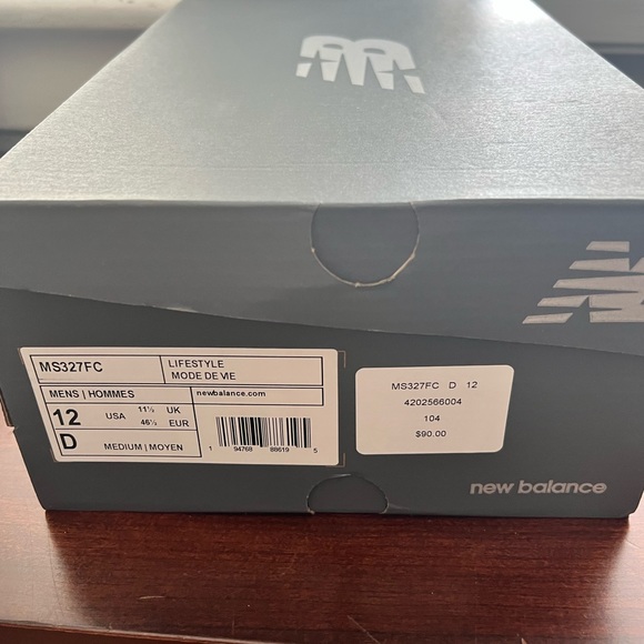 New Balance NWT lifestyle sneaker size 12 - Picture 6 of 7